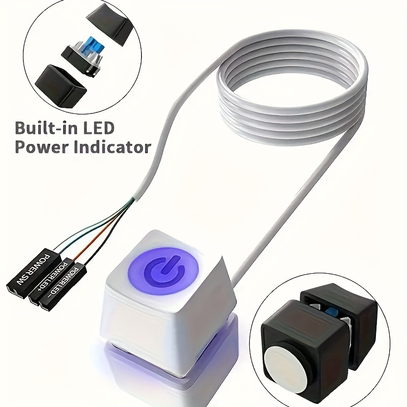 Verbinder für LED-Bänder mit Schalter und DC-Stecker - BERGMEN