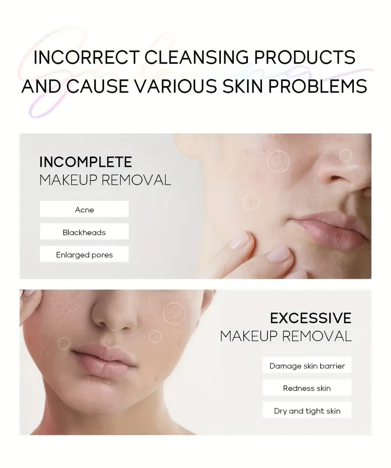 sakura makeup remover water plant extracts cleansing water 100ml 3 38oz face eye lip cleansing liquid refreshing cosmetic details 2