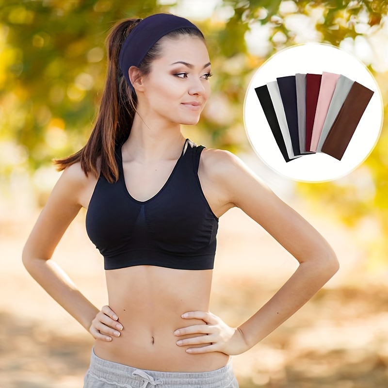  Workout Headbands for Women Non Slip Sport Sweatbands