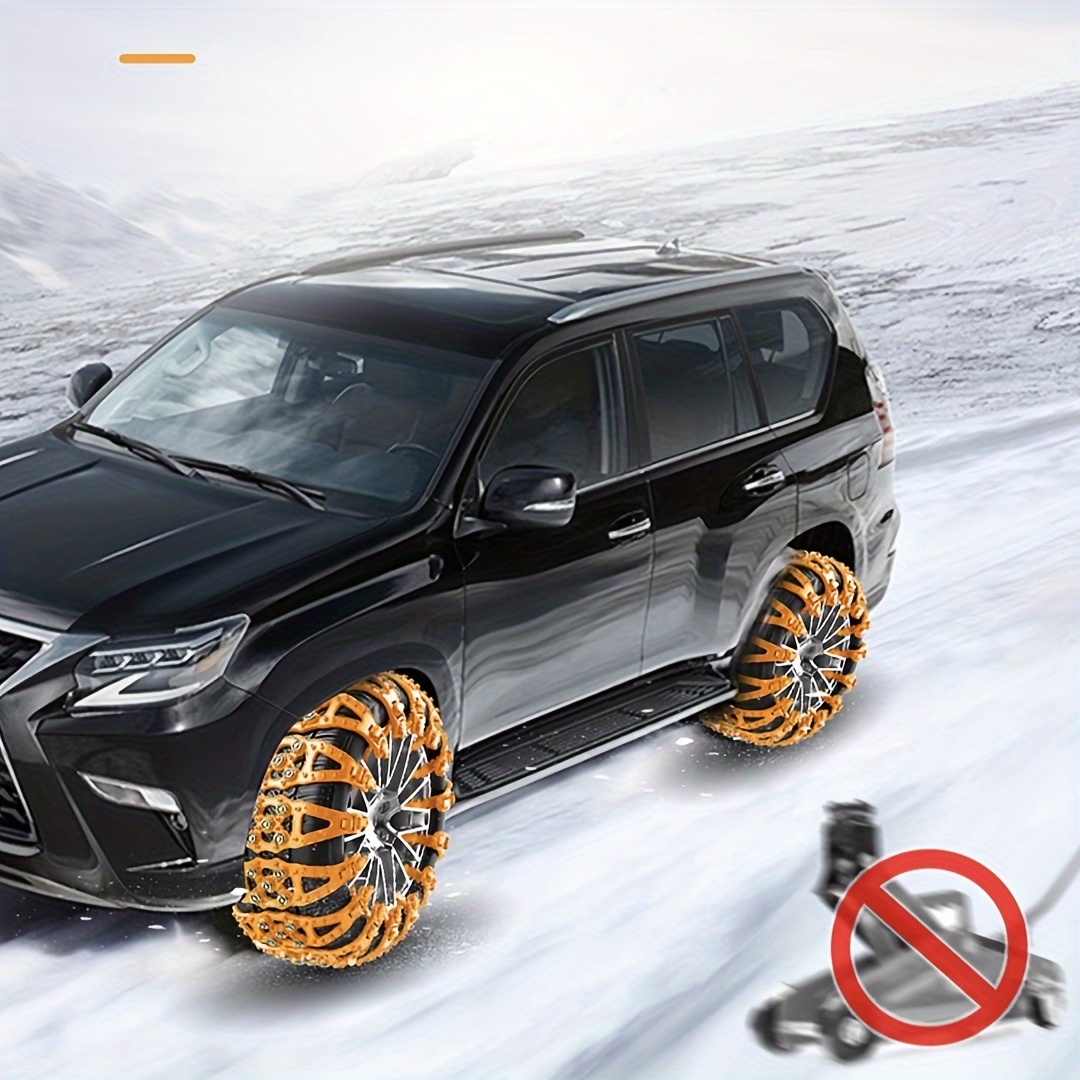 50 Stück Universal-Auto-Styling-Ketten, verstellbare  Nylon-SUV-Rad-Reifen-Schnee