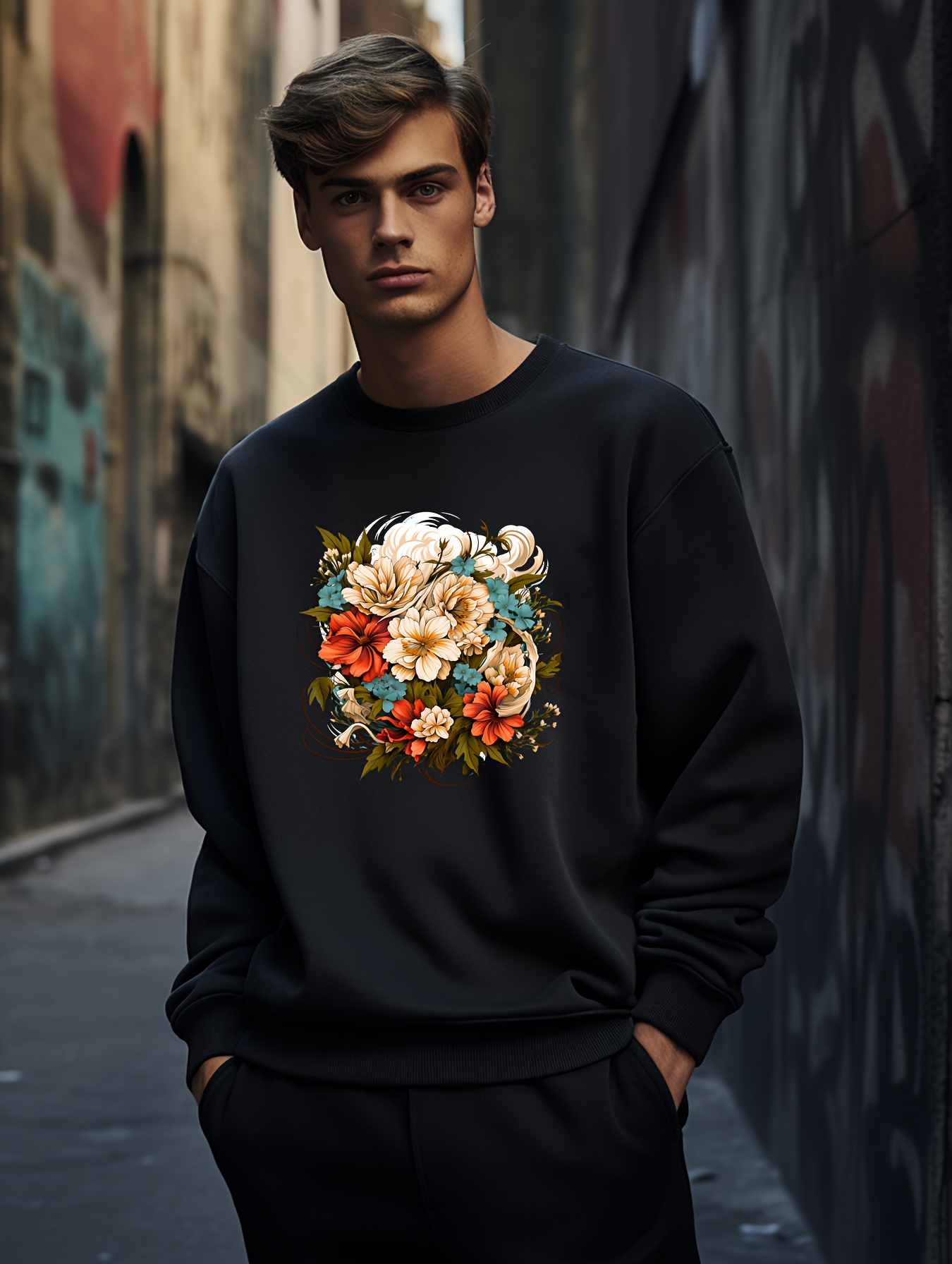 Crew neck shop sweater streetwear