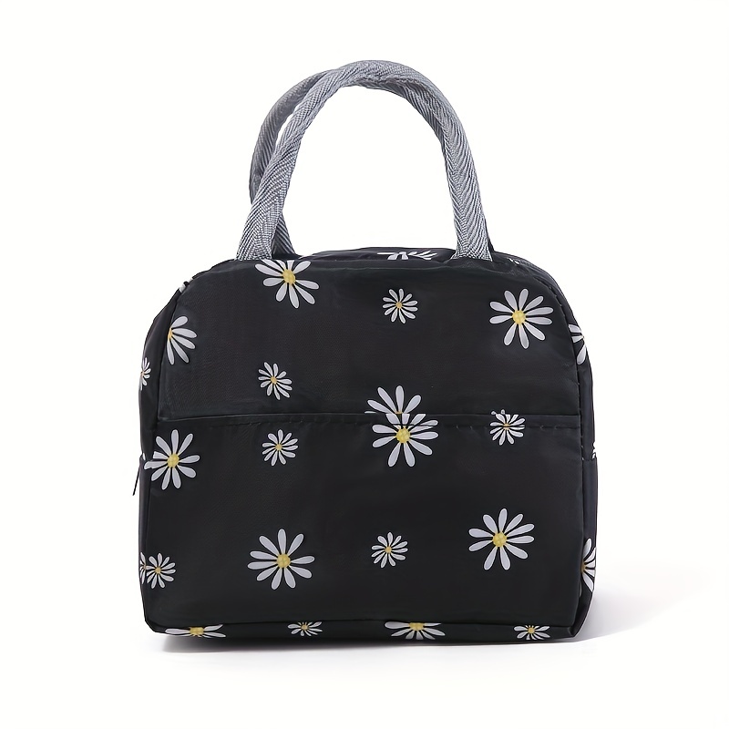 Daisy Insulated Lunch Bag Reusable Thickened Aluminum Foil - Temu