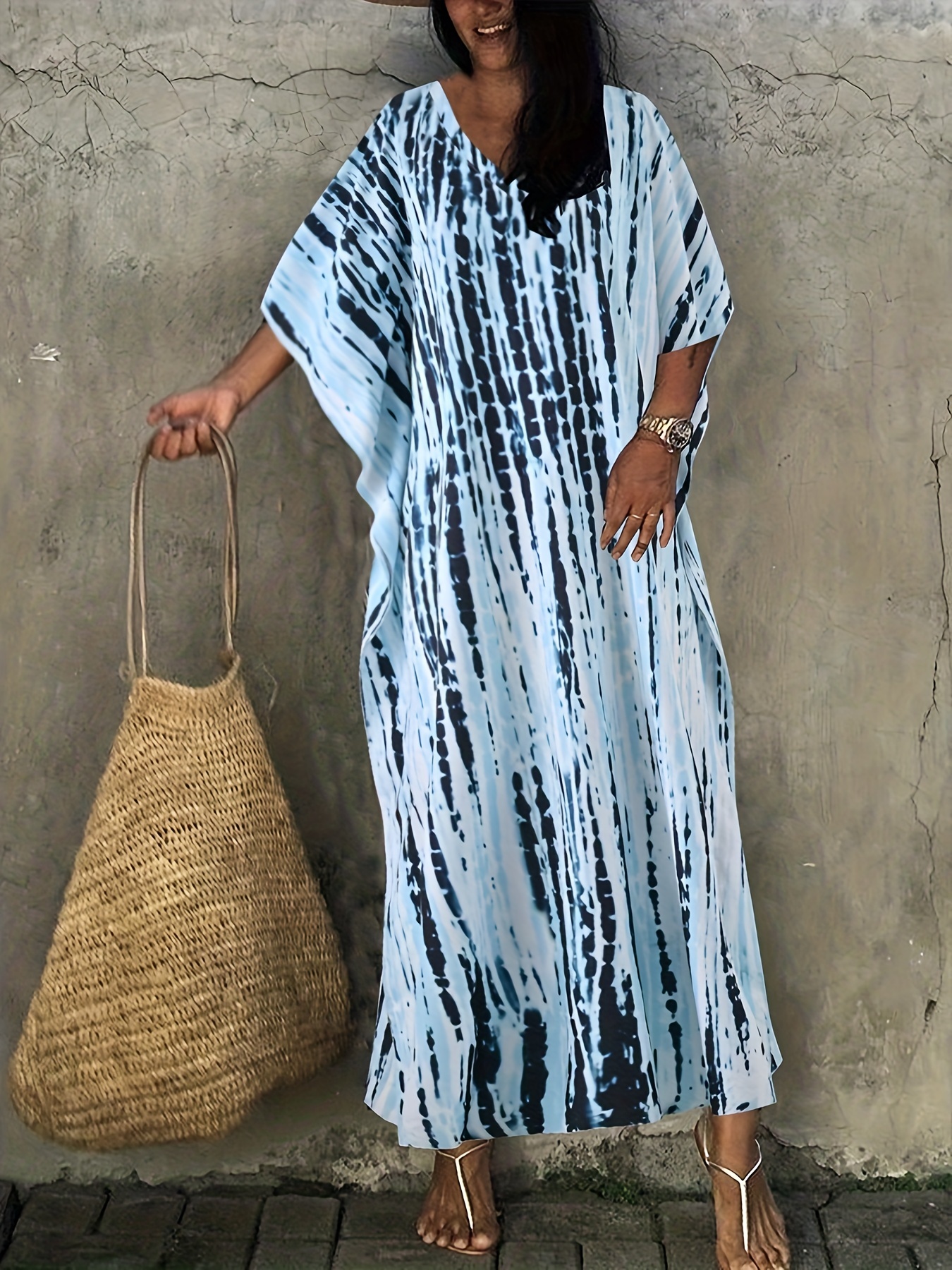 Oversized Kaftan Dress