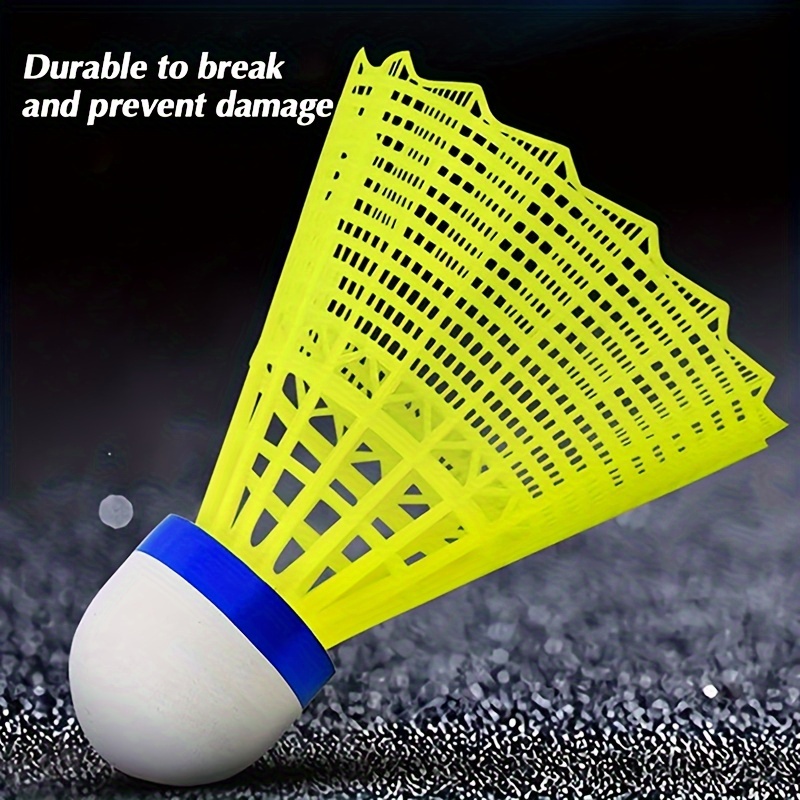 1pc Durable Badminton Shuttlecock Yellow