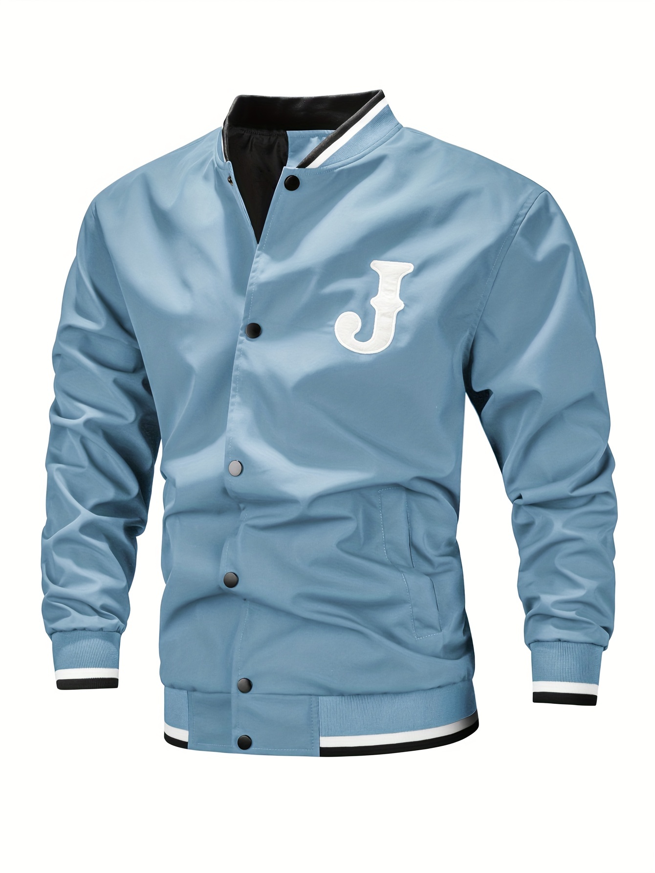 Blue Varsity Jacket Outfits For Men (115 ideas & outfits)