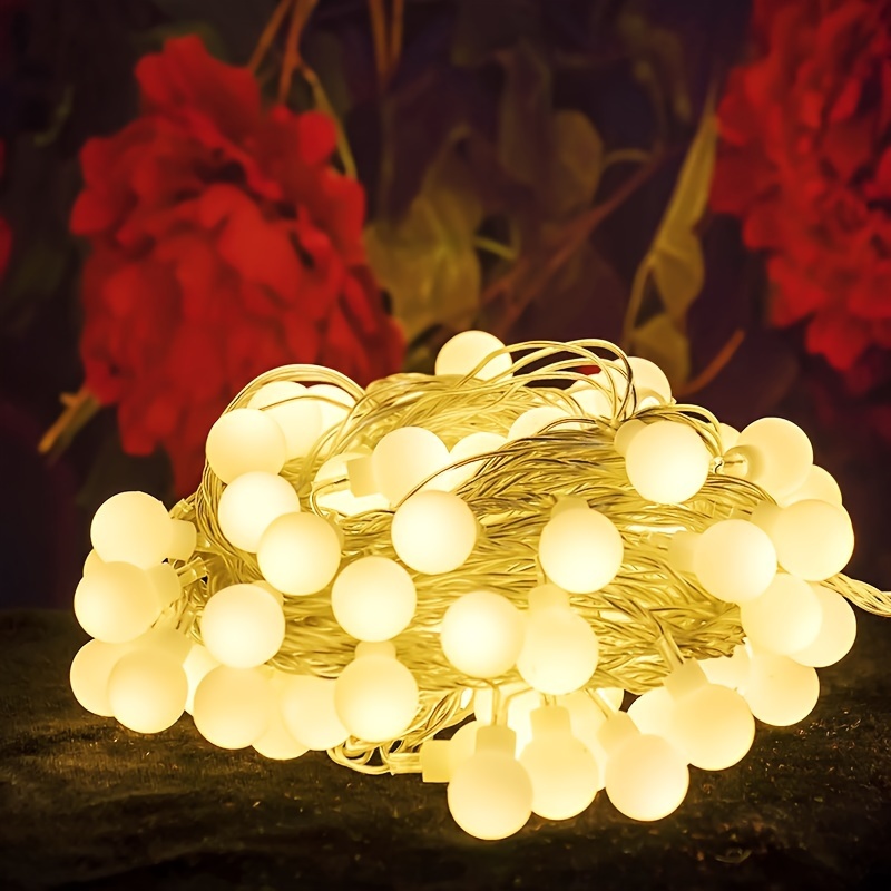 20 Leds Fairy Lights Ball Lights String Battery Operated - Temu Malaysia