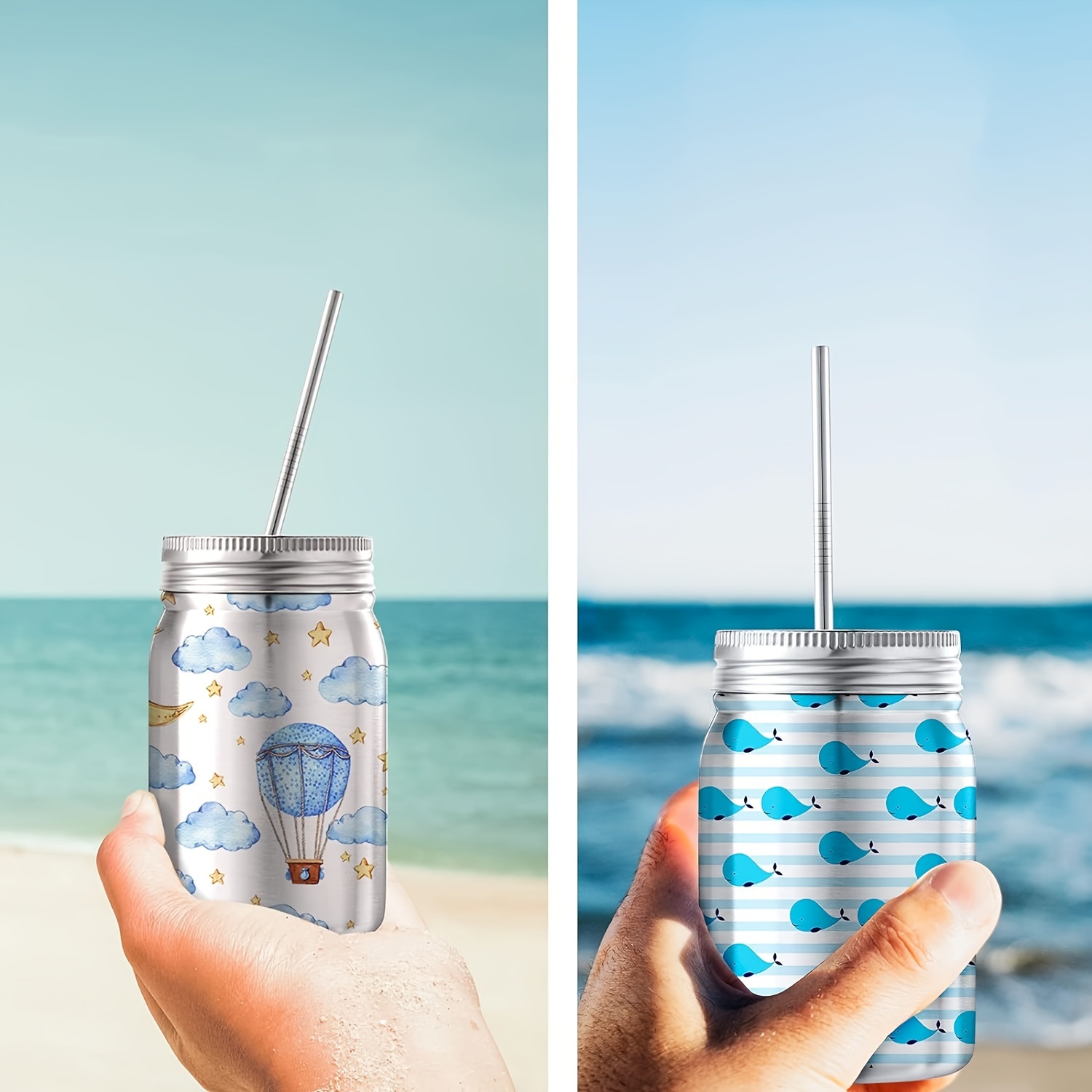 Sublimation Tumblers Bulk With Straw And Straw Brush Double - Temu