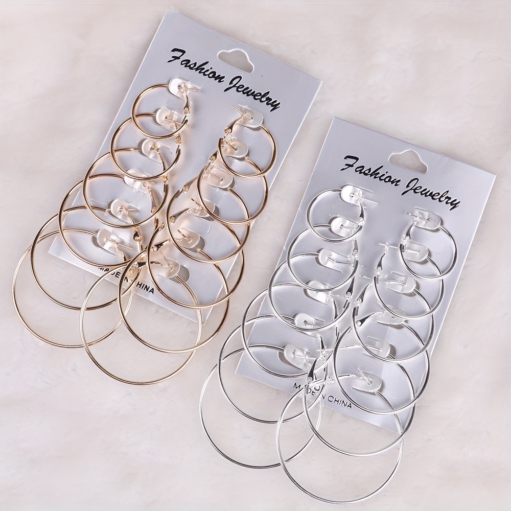 Golden Silvery Earring Backsings Fishhook Stud Earring Backs - Temu