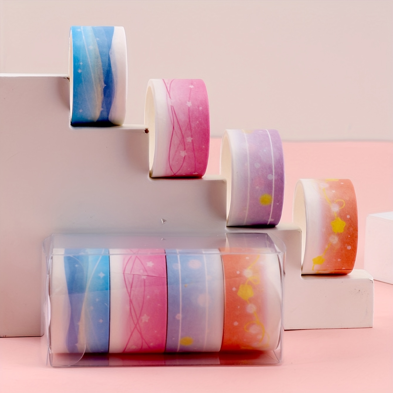 Washi Tape Lace Pattern Self-Adhesive Tape Sticker Decorative Masking Tape  DIY Craft Decorative Tape For Scrapbooking Decoration