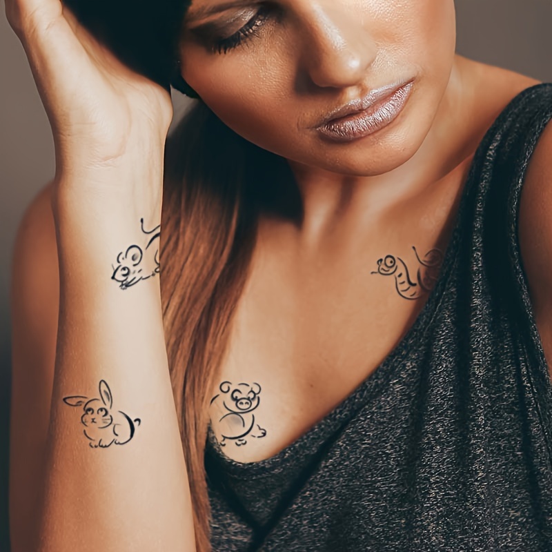 Adesivi Per Tatuaggi Temporanei Simpatico Cartone Animato Aereo Treno Nave  Finto Tatouage Temporaire Regalo Usa E Getta, Spedizione Gratuita, Resi  Gratuiti