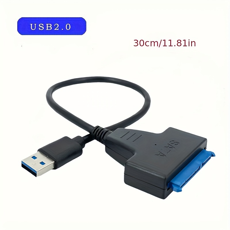 Sata Usb 3.0 / 2.0 Cable 6 Gbps External Hdd Ssd Hard Drive - Temu