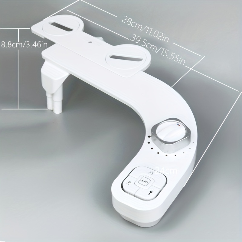 Hicheon Left Hand Bidet Warm Water Hot And Cold Toilet Attachment Sprayer  Non-electric Bidet Duall Nozzle Cleaning Temperature Control - Temu Canada