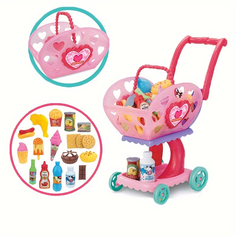 Carrito de supermercado online para niñas