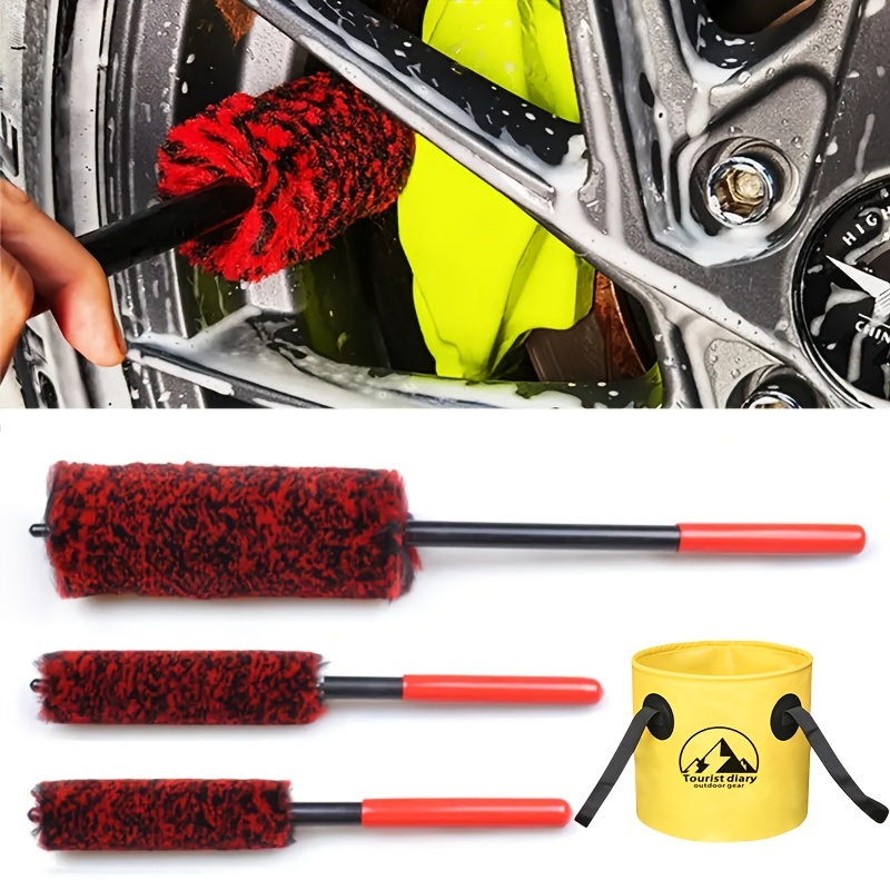 Universal Bucket Organizer Car Storage Kits, External Hanging Detailing  Tools Brushes Mitt Fast Easy Updated Style Cleaning Kits