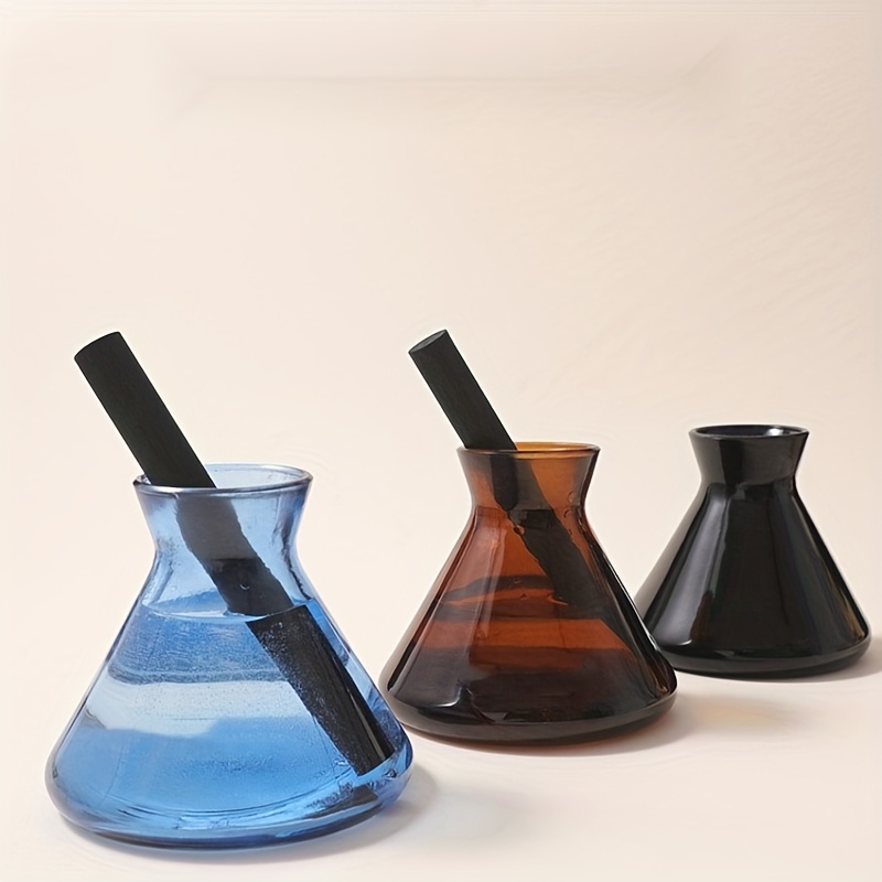 Aroma-Diffusor-Flasche Holz Leere Glas-Diffusor-Flasche Diffusor flaschen  Vase 