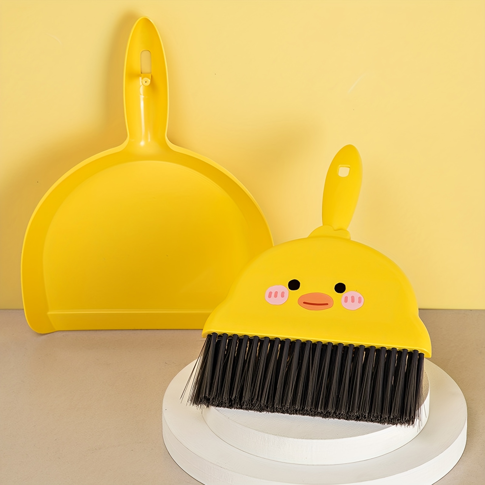 Small Dust Pans With Brush 1 Whisk Broom Dustpan With Sink - Temu