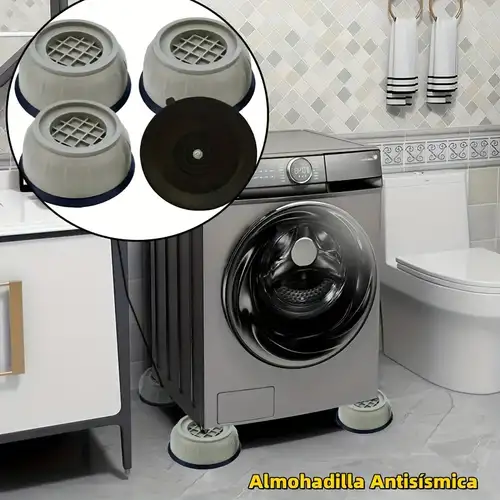 Washing Machine Foot Pad Washing Machine Rubber Moisture - Temu