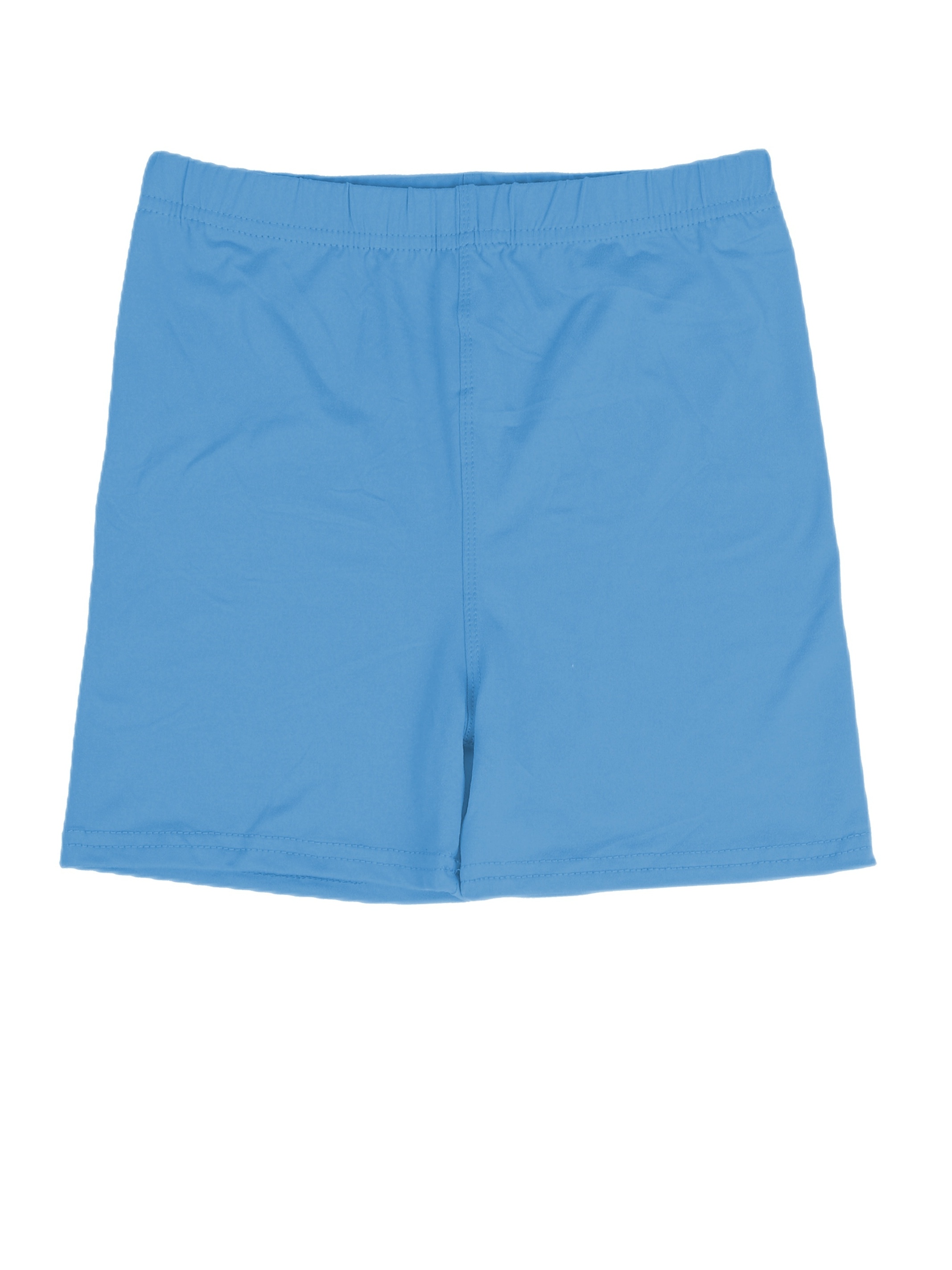 Girls Plain Stretchy Soft Short Leggings