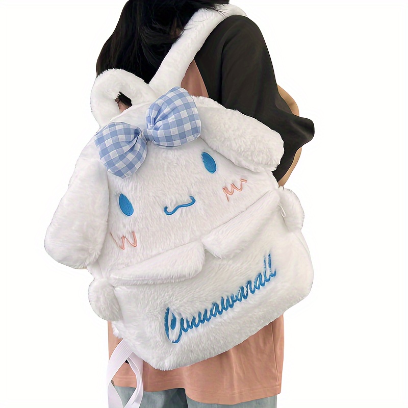 Kawaii Characters Kuromi Plush Backpack Doll A Sweet - Temu