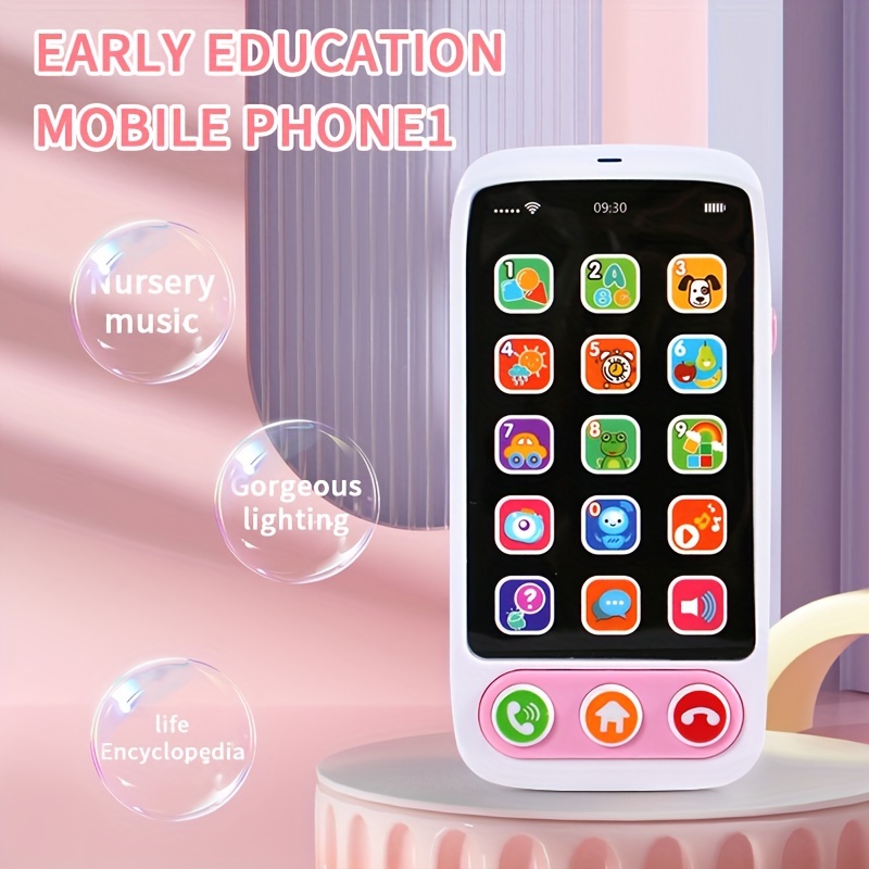 Smartphone Jouet pour enfants de 3 à 8 ans, cadeau d'anniversaire