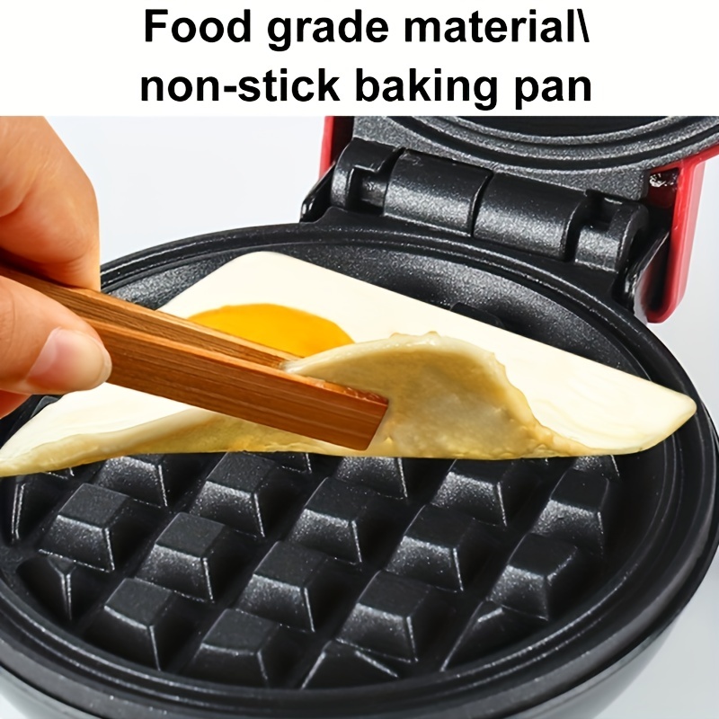 Mini Waffle Maker Machine, Nonstick Waffle Iron For Kids Pancakes, Waffles,  Paninis, Breakfast, Lunch, Snack, Household Cooking Machine, Uk Plug  Teacher's Day Thanksgiving Halloween Christmas Birthday Valentines Day Gift  Kitchen Accessories 