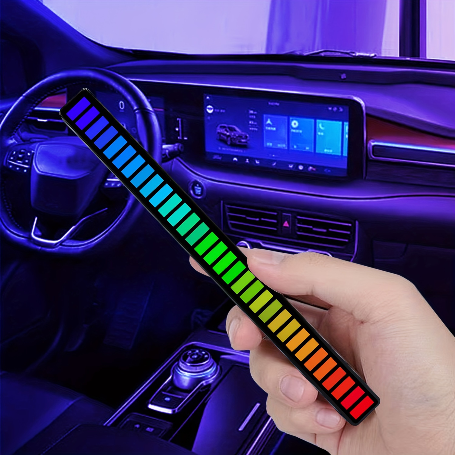 Sound Control Pickup Rhythm Ambient Light Strip Colorful LED