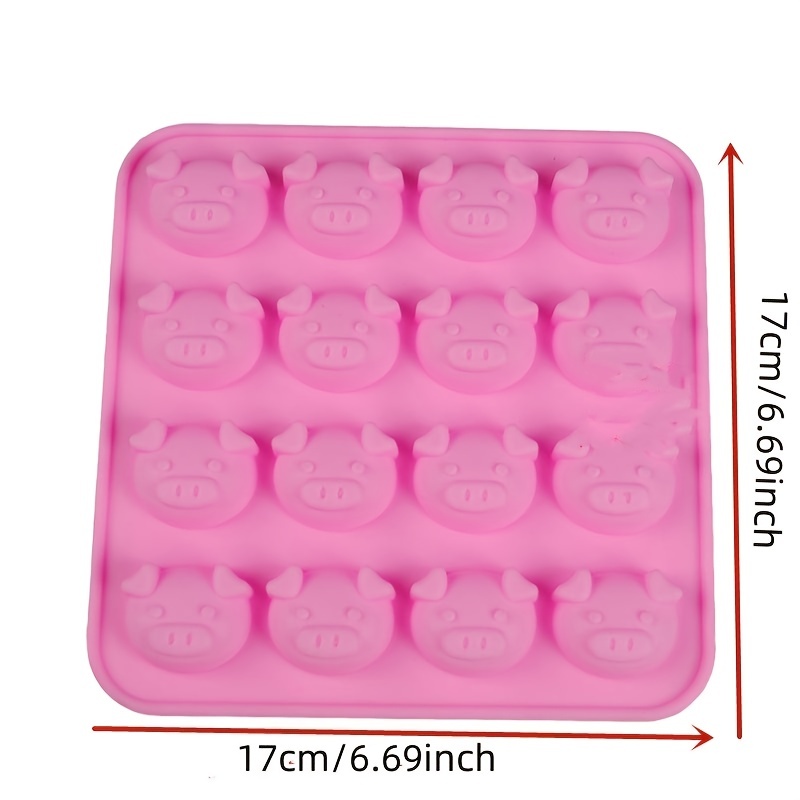 Pig Shaped Baking Molds, Silicone Baking Tray, Silicone DIY Cake