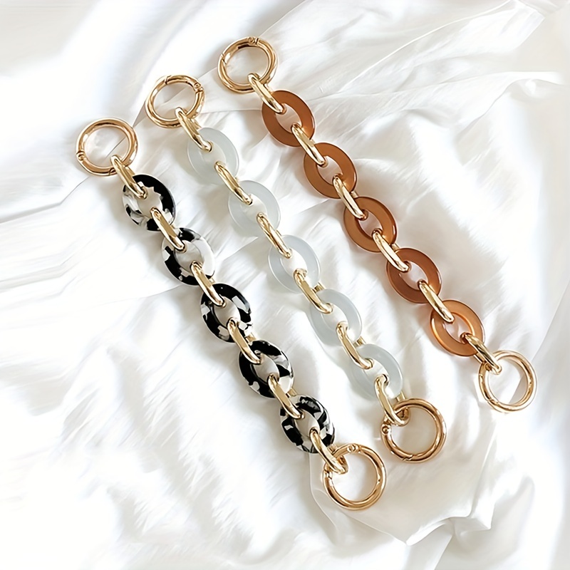 Acrylic Chain Extension for Men's Bag