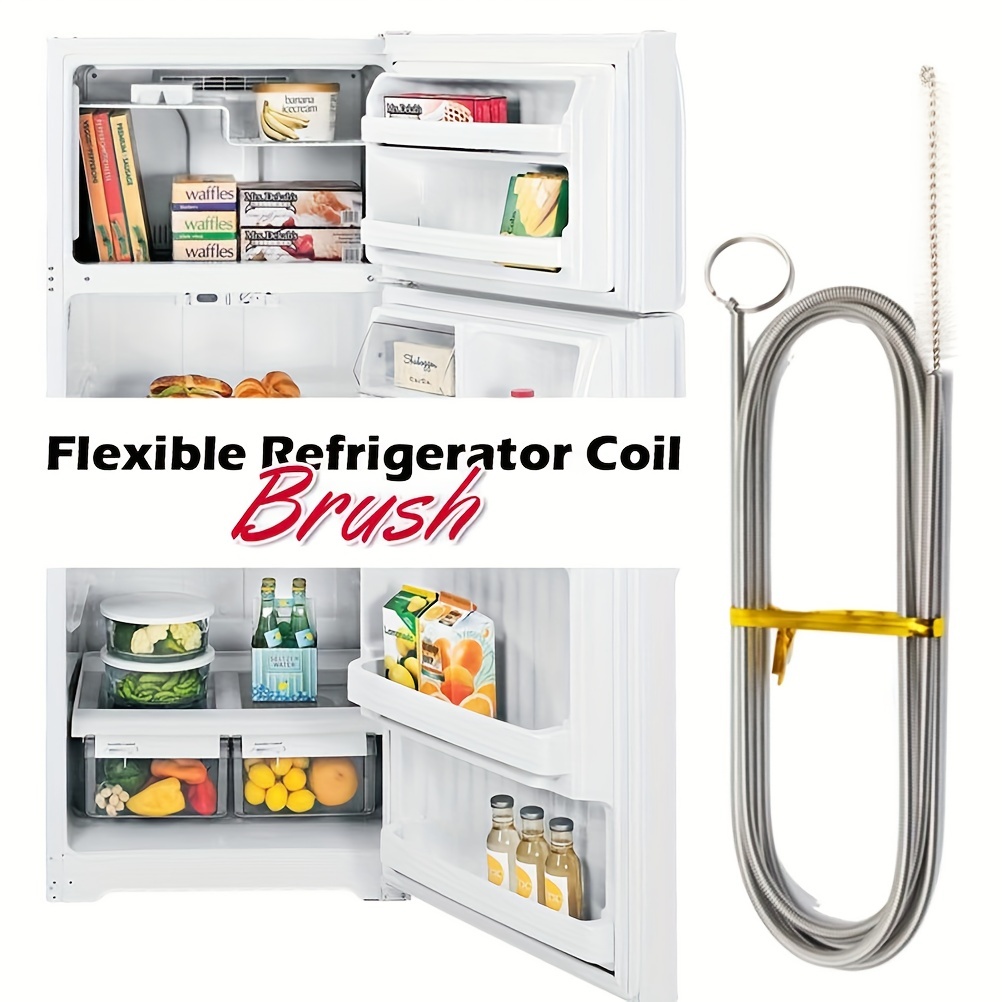 Refrigerator Drain Dredging Tool, Flexible Refrigerator Brush