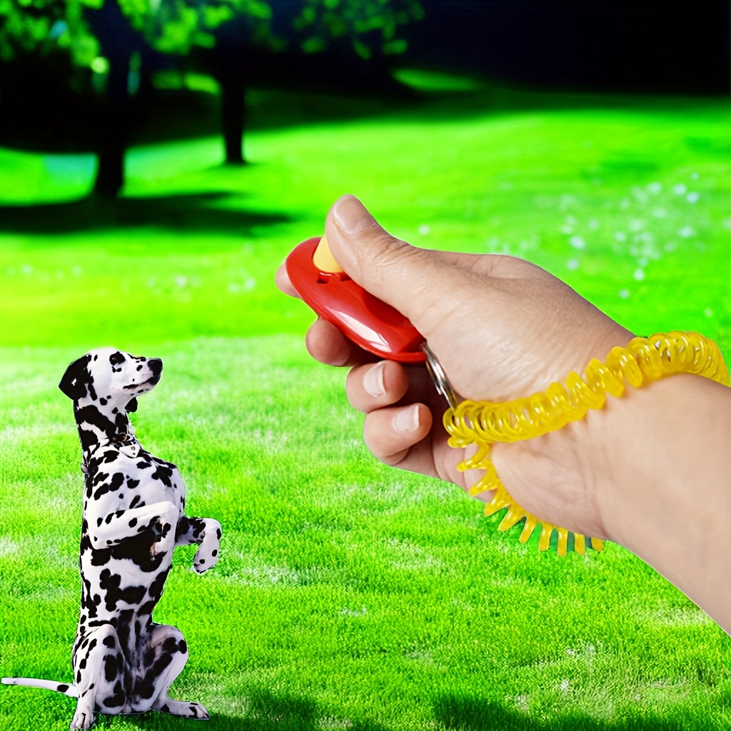 Silbato para perros de entrenamiento | Clicker de entrenamiento de mascotas  con correa de muñeca | Clickers de entrenamiento de perros | Silbato para