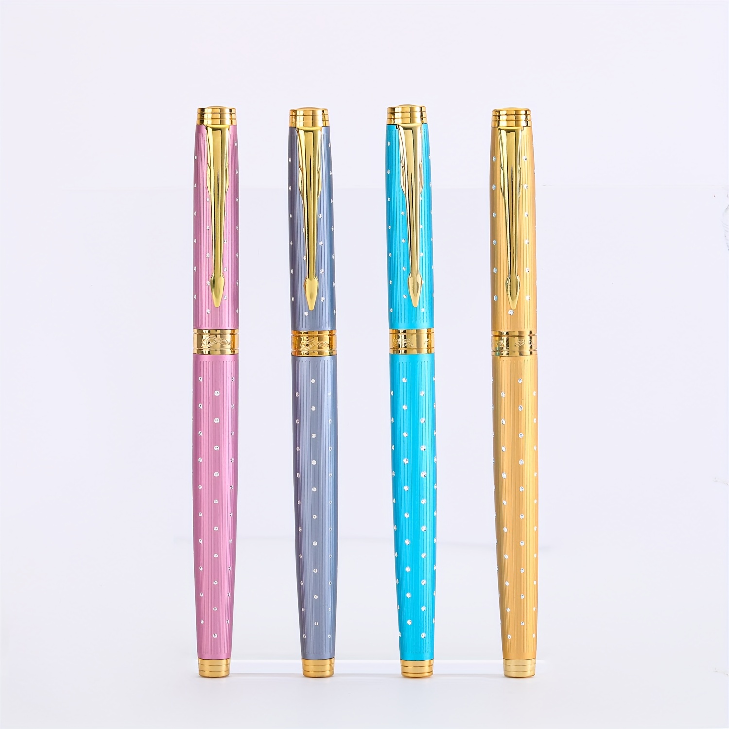 STATIONERY.LIFE POLKA DOTS MULTI COLOR BALL POINT PEN