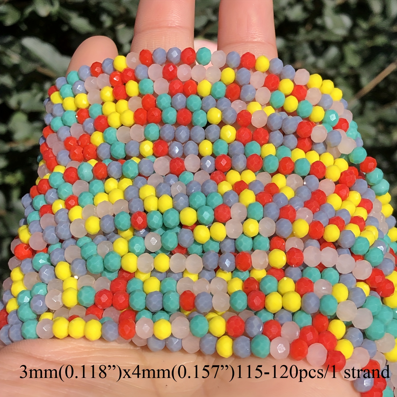 Faceted Wheel Ab Candy colored Austrian Crystal Glass Beads - Temu