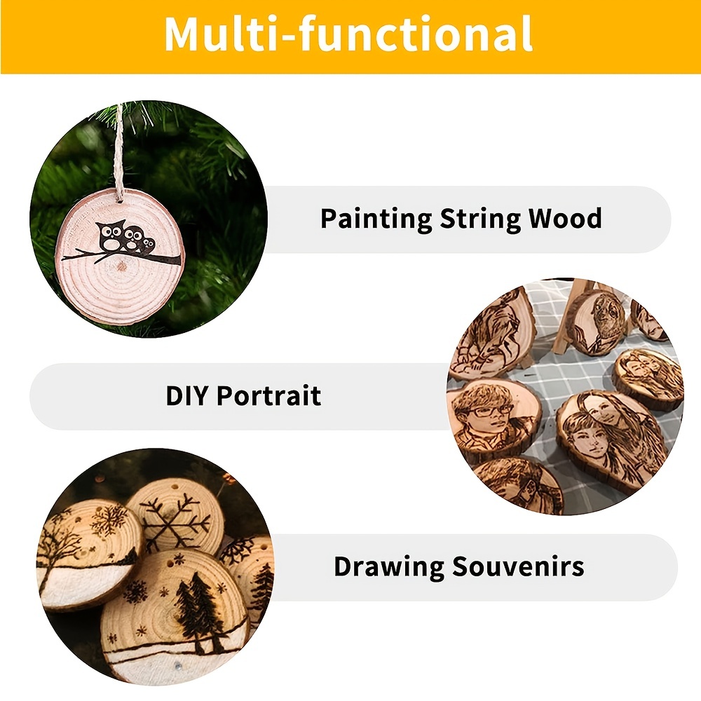 Create Custom Designs and Artwork on Wood with this Durable and Versatile  Pyrography Scorch Marker Wood Burning Pen!