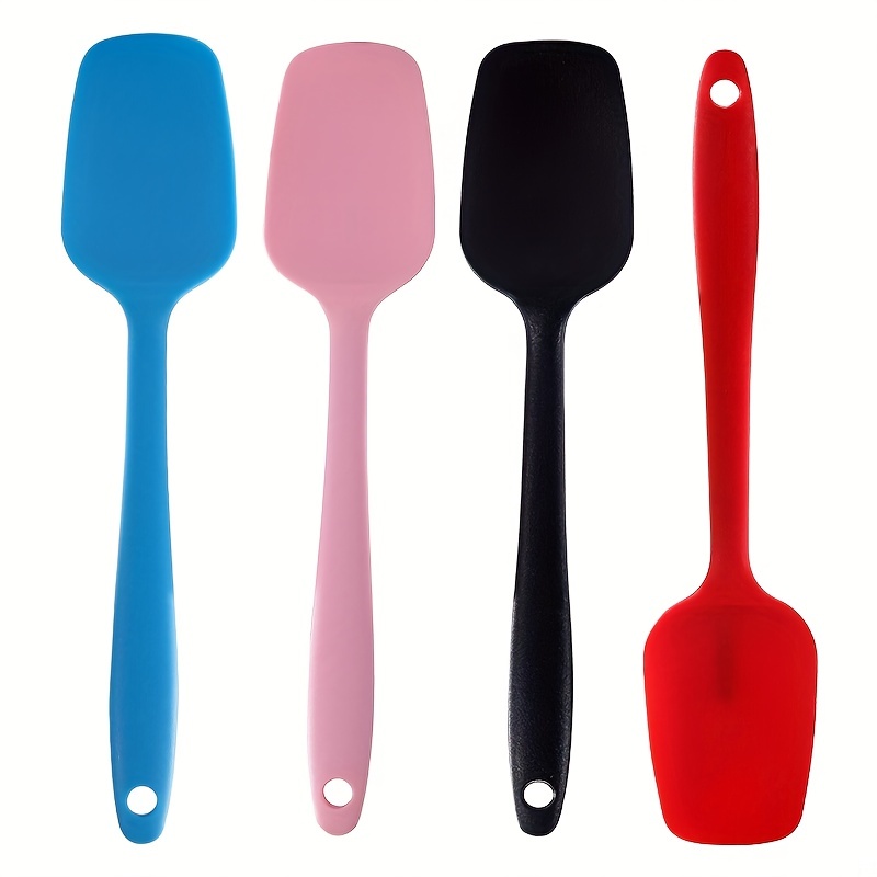 1pc Cucharas De Silicona Para Cocinar Cucharas Para Mezclar - Temu