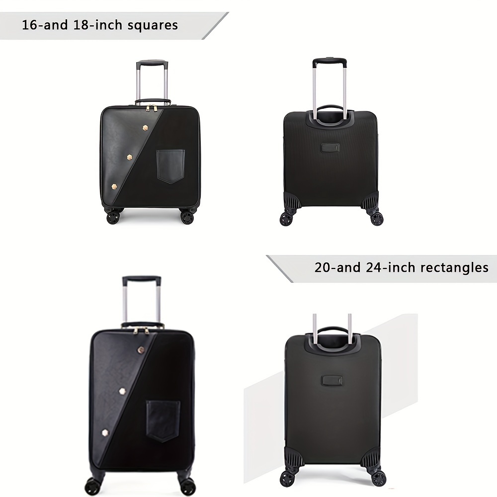 High value Temperament Suitcase Set Large Capacity Luggage - Temu