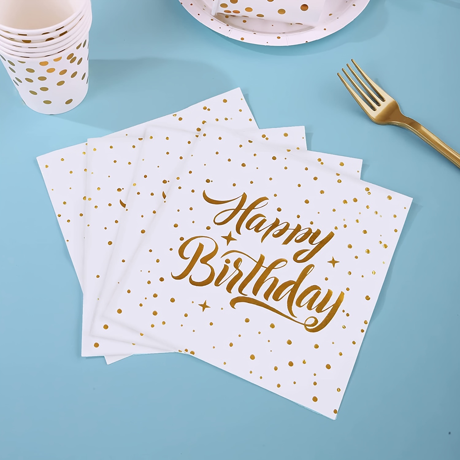 Servilletas de papel para fiestas y cumpleaños