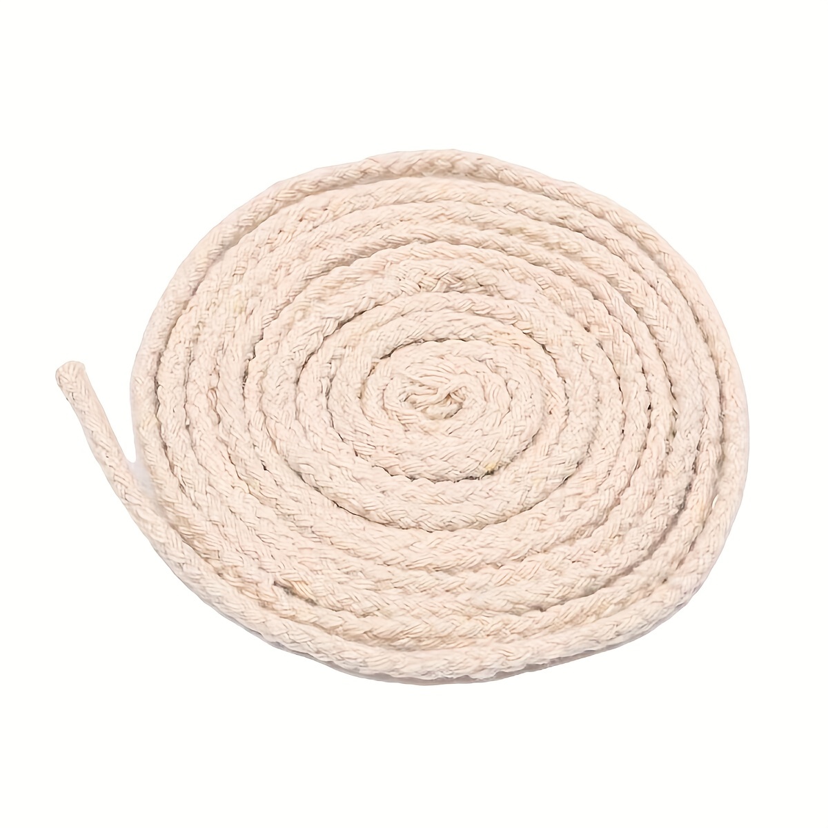 Macrame Rope, Thick Rope Chunky Braided Cotton Rope8mm X 20m Beige