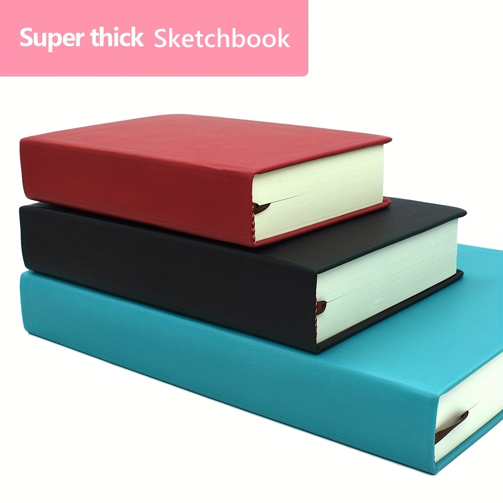 A5 Sketchbook Blank Notebook Thickened - Temu