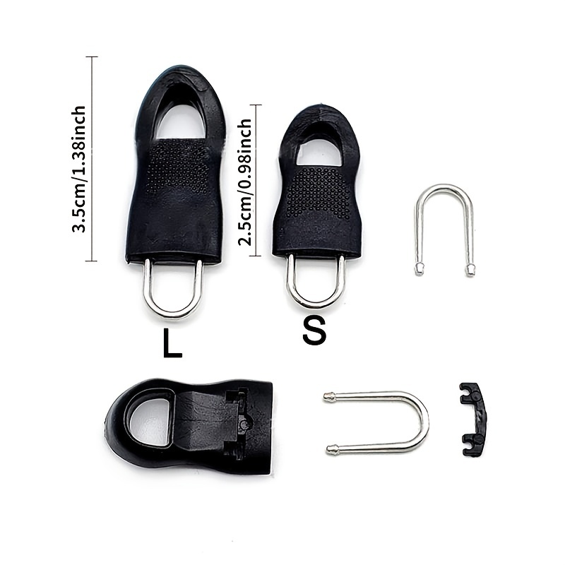 Replacement Zipper Pull Puller End Fit Rope Tag Clothing Zip - Temu