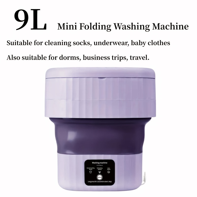 Machine à laver portable editam 9l mini laveuse pliante mini avec essoreuse  pour sous-vêtements - DIAYTAR SÉNÉGAL