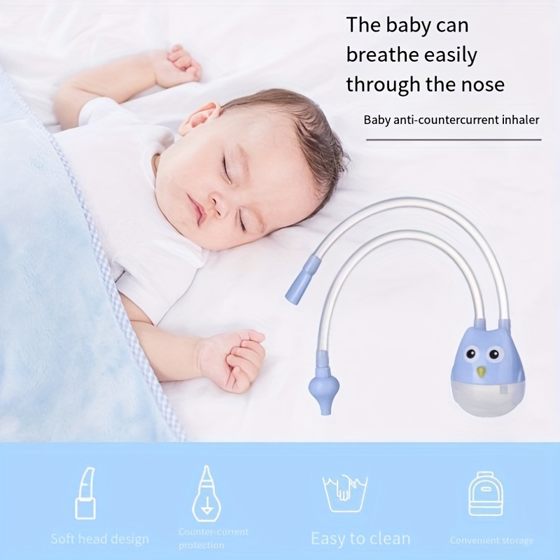 Aspirador Nasal Bebés, Aspirador Manual Nariz Bebé, Aspirador Nasal Suave  Silicona Niños Pequeños Bebés - Bebé Maternidad - Temu