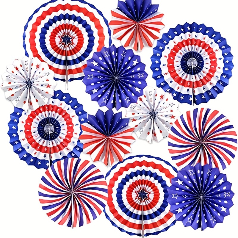 Novelty Hanging Paper Fans Party Vibrant Colorful - Temu