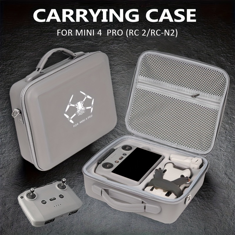 Carrying Case Dji Mini 4 Pro Accessories Portable Travel Bag - Temu