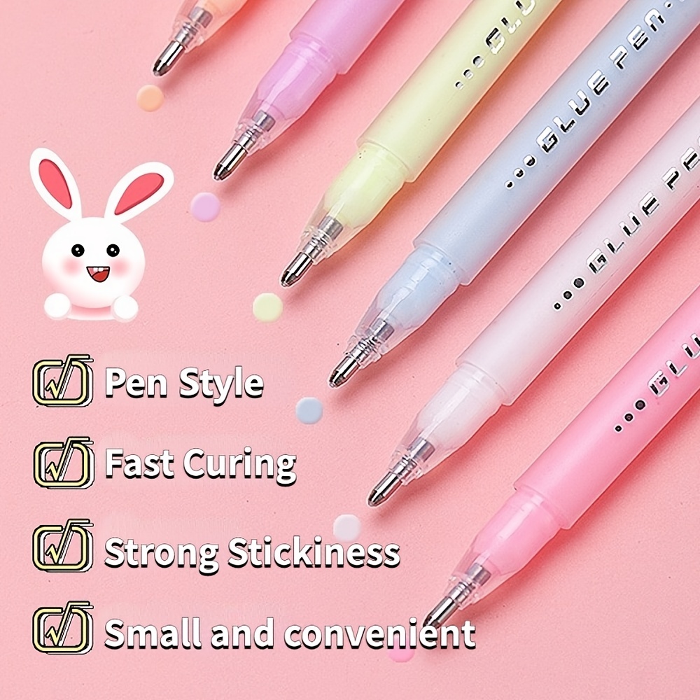Dot Glue Pen Stick Solid Glue For School Office Supplies - Temu