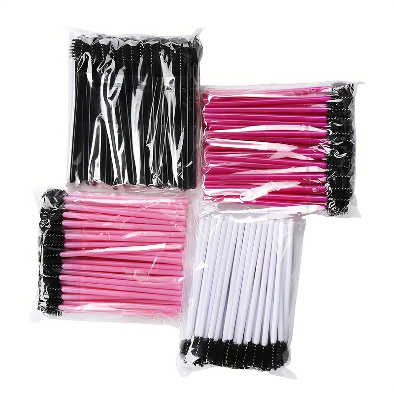 Mini Mascara Wands Brow Brush Cosmetic Tool Eyelash Comb Extension Makeup