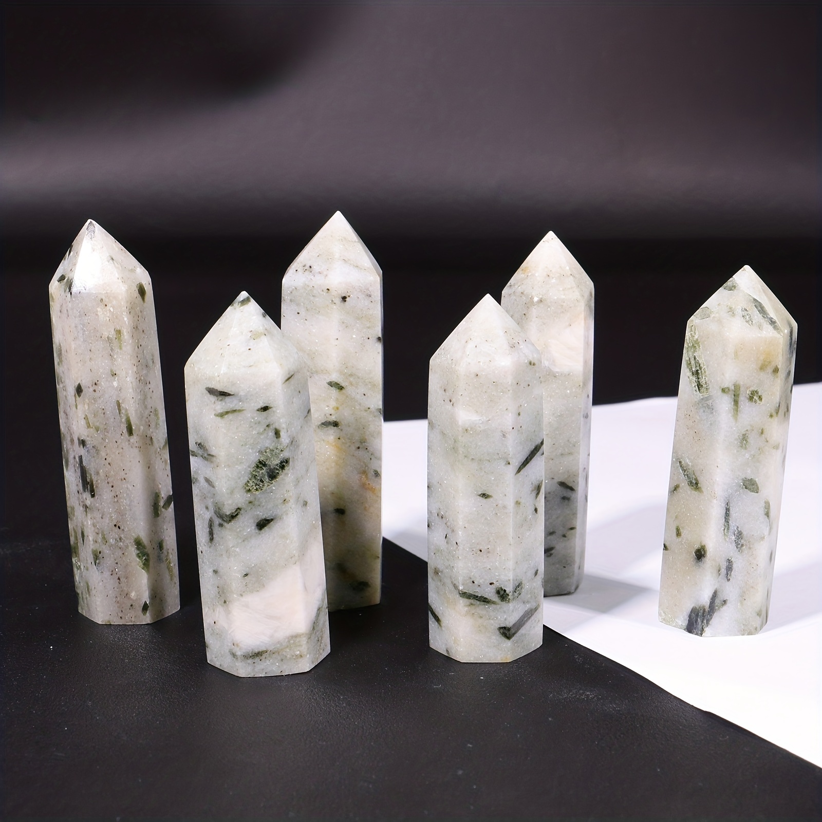 Crystal Tower Phoenix Stone Hexagonal Prism Rough Stone Crystal Point