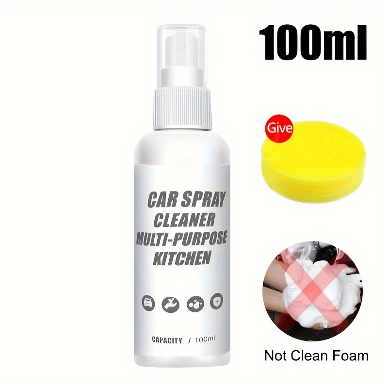 Multi functional Foam Cleaner Car Interior Supplies - Temu
