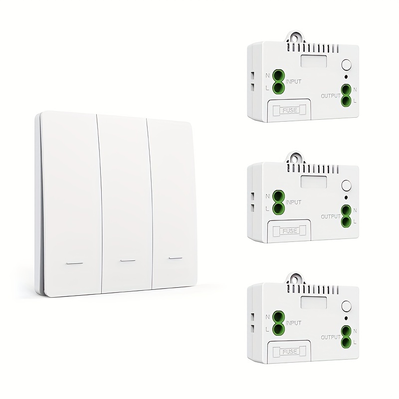 Wireless Switch Plug Rf433mhz Remote Control Us Plug 16a - Temu