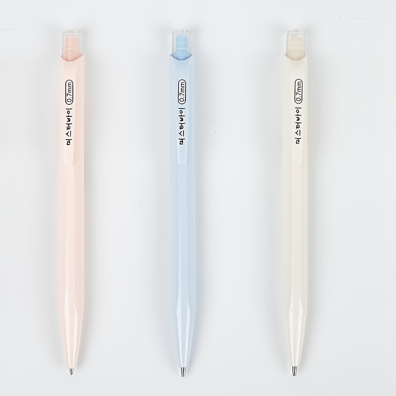 3pcs White Mechanical Pencils
