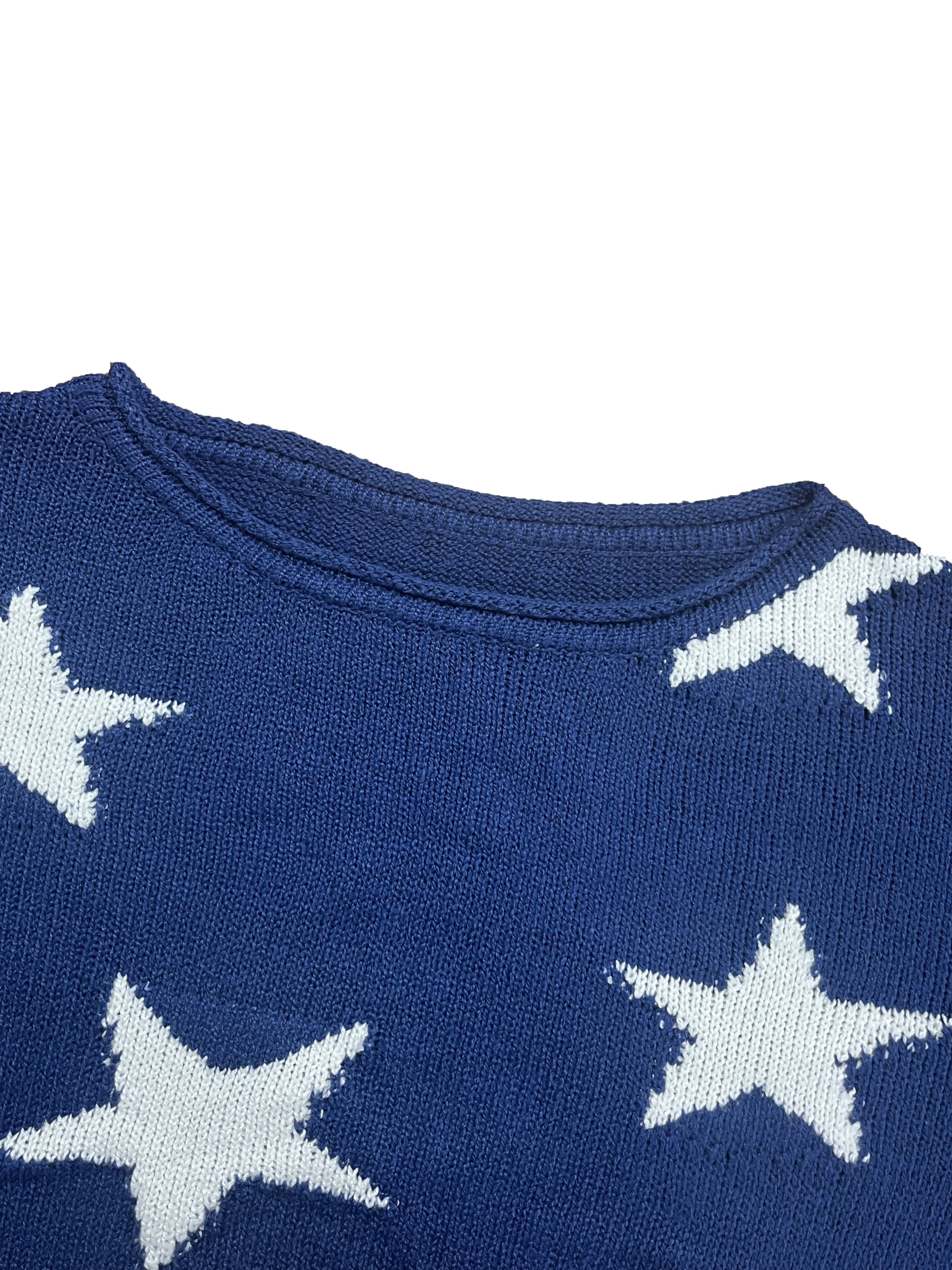 Plus size hot sale navy sweater